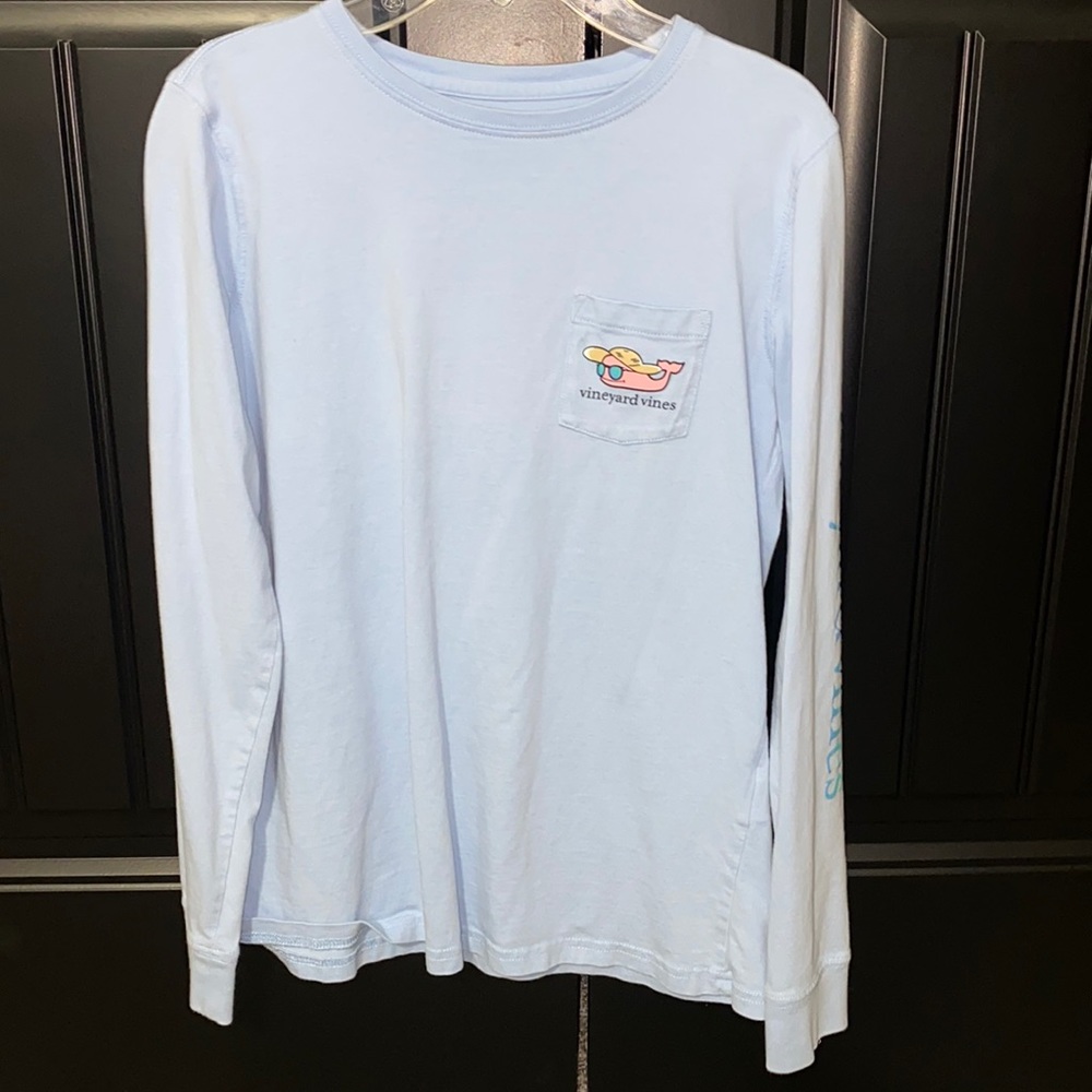 Vineyard Vines long sleeve tshirt XS Beach Whale